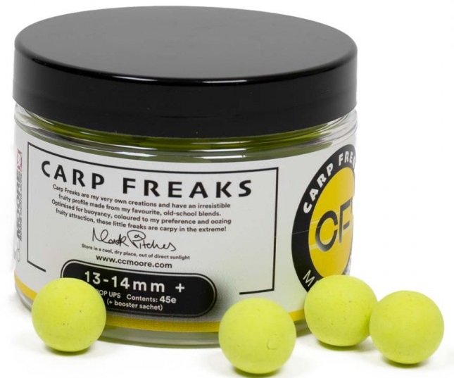 Cc moore plovoucí boilie carp freaks yellow - +13-14 mm 45 ks