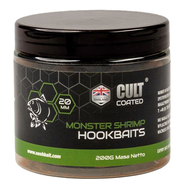 Nash Boilie Signal Coated Hookbaits Monster Shrimp