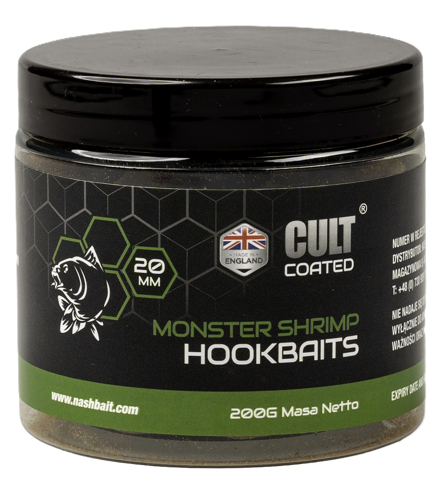 Nash boilie signal coated hookbaits monster shrimp - 24 mm 12 ks