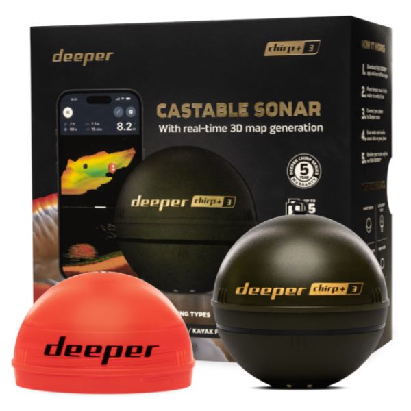 Deeper Nahazovací Sonar Chirp+ 3