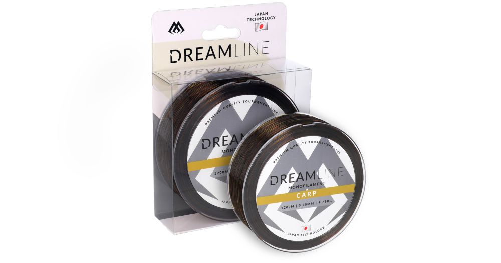 Levně Mikado vlasec dreamline carp kamufláž 1200 m - 0,35 mm 12,04 kg