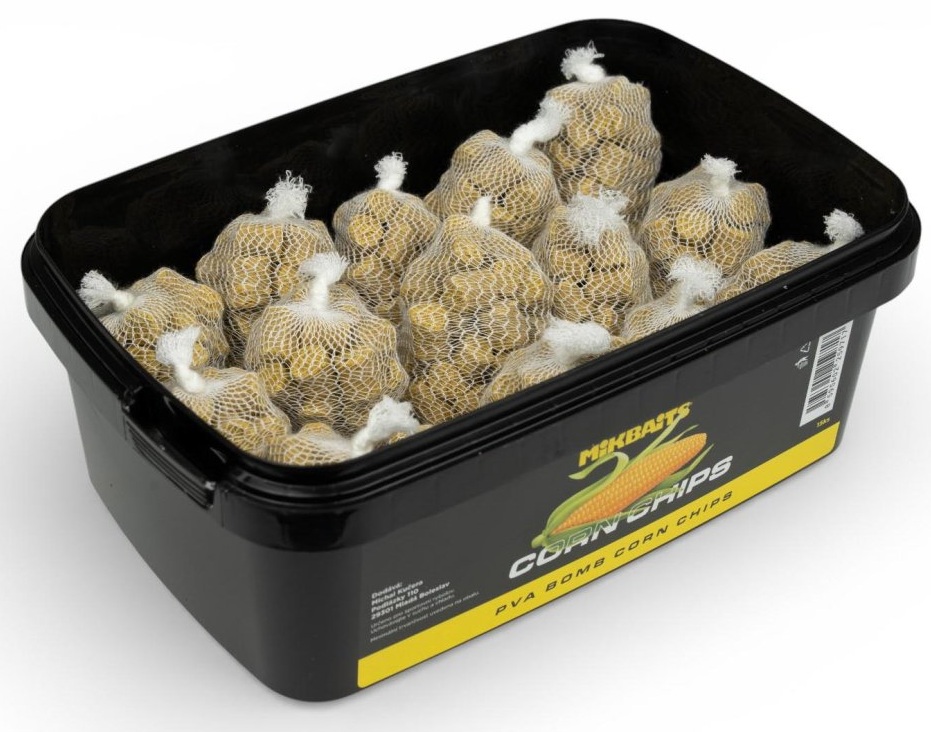 Mikbaits pva bomb corn chips 15 ks