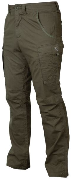 Fox kalhoty collection green silver combat trousers-velikost s