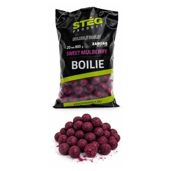 Stég Rozpustné Boilie ZABIJAQ Soluble Boilie 800 g 20 mm