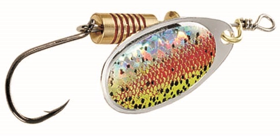 Levně Dam třpytka effzett spinner with single hooks sinking rainbow trout - velikost 3 hmotnost 6 g