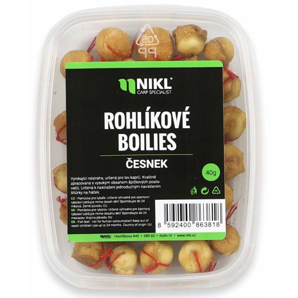 Nikl Rohlíkové boilies 40 g - Gigantica