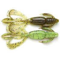 Keitech Gumová Nástraha Crazy Flapper Green Pumpkin Chartreuse - 5 cm 0,7 g 8 ks