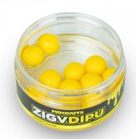 Mikbaits Plovoucí Boilie V Dipu Zig Ultra Anana NBA 15 mm (1)