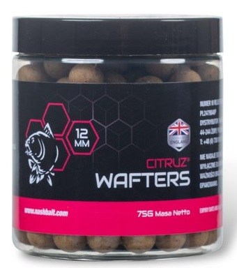Nash vyvážené boilie wafters citruz - 75 g 12 mm