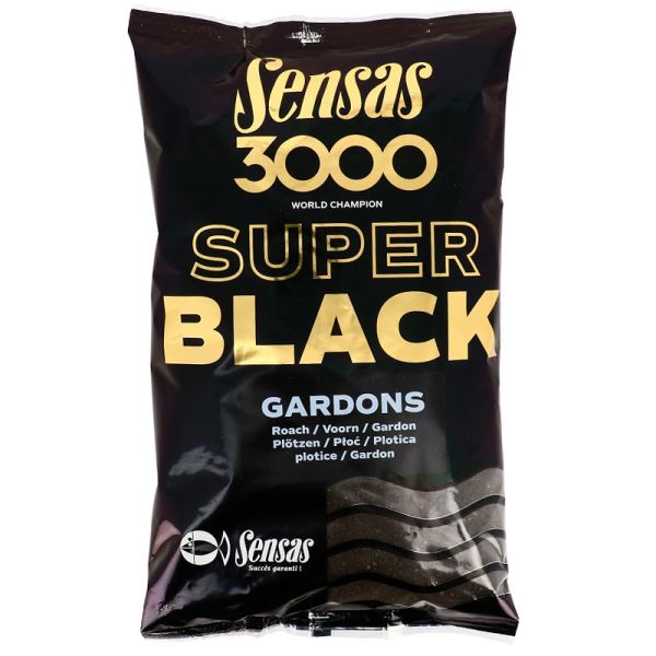 Sensas krmení  3000 SUPER BLACK 1kg