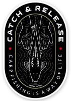 4ANGLERSDESIGN Samolepka 97 Catch And Release Carpfishing 4ANGLERSDESIGN Samolepka 97 Catch And Release Carpfishing