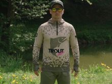 Delphin Tričko s Kapucí UV ARMOR 50+ Trout (8)