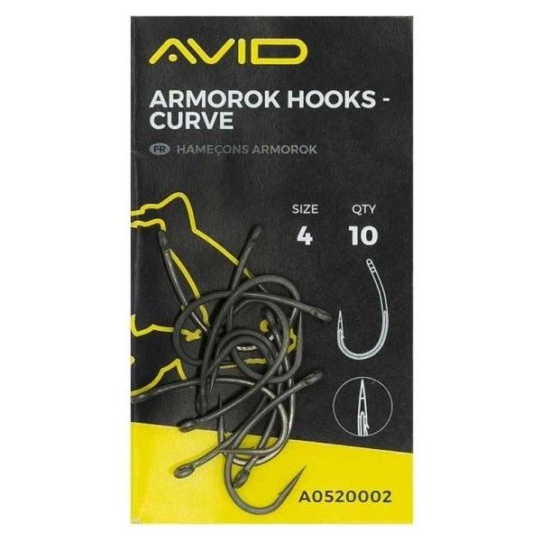 Avid Carp Háčky Armorok Hooks Curve