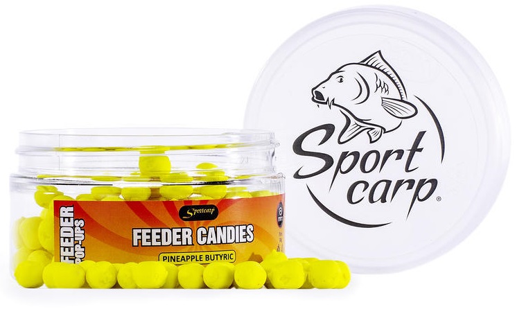 Levně Sportcarp plovoucí nástrahy feeder candies 75 ml 8 mm-ananas butyric