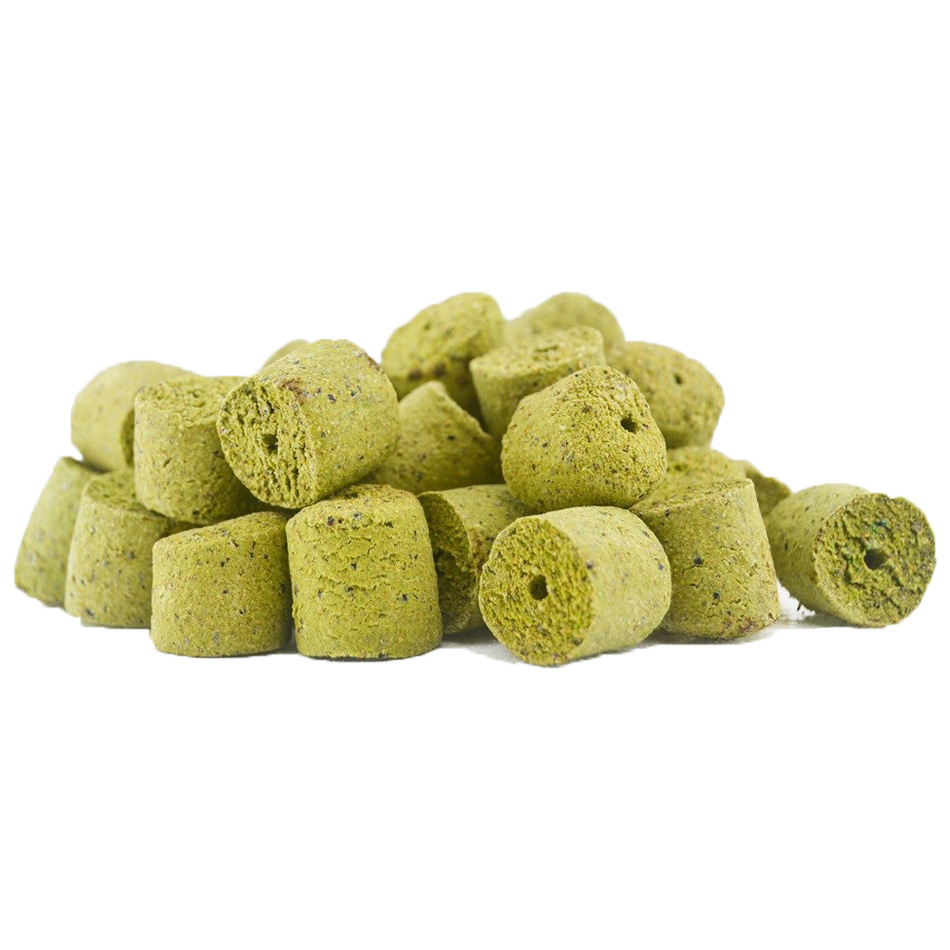 Carpway pelety řepkové zelené s dírou 10 kg - 12 mm