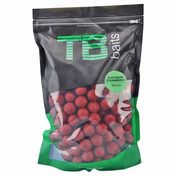 TB Baits Boilie GLM Squid Strawberry