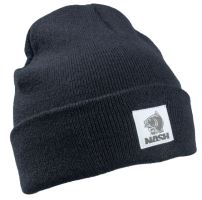 Nash Čepice Make It Happen Badge Beanie Hat Black