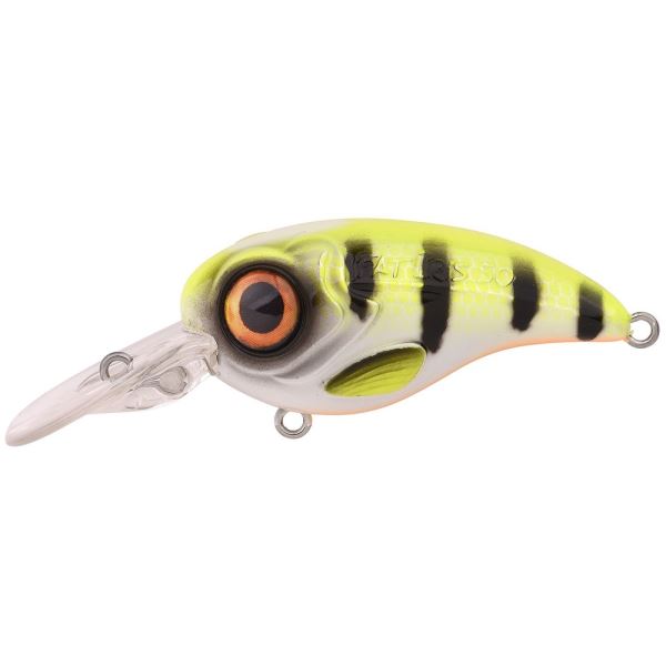 Spro Wobler Fat Iris 50 CR Hot Perch 5 cm 11 g