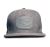 RidgeMonkey Kšiltovka S Rovným Kšiltem APEarel Dropback Snapback Šedá