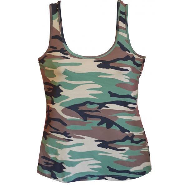 Doc Fishing Tílko Maskáč Dámské