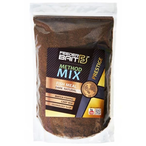 FeederBait Methodmix Prestige Dark Natural 800 g