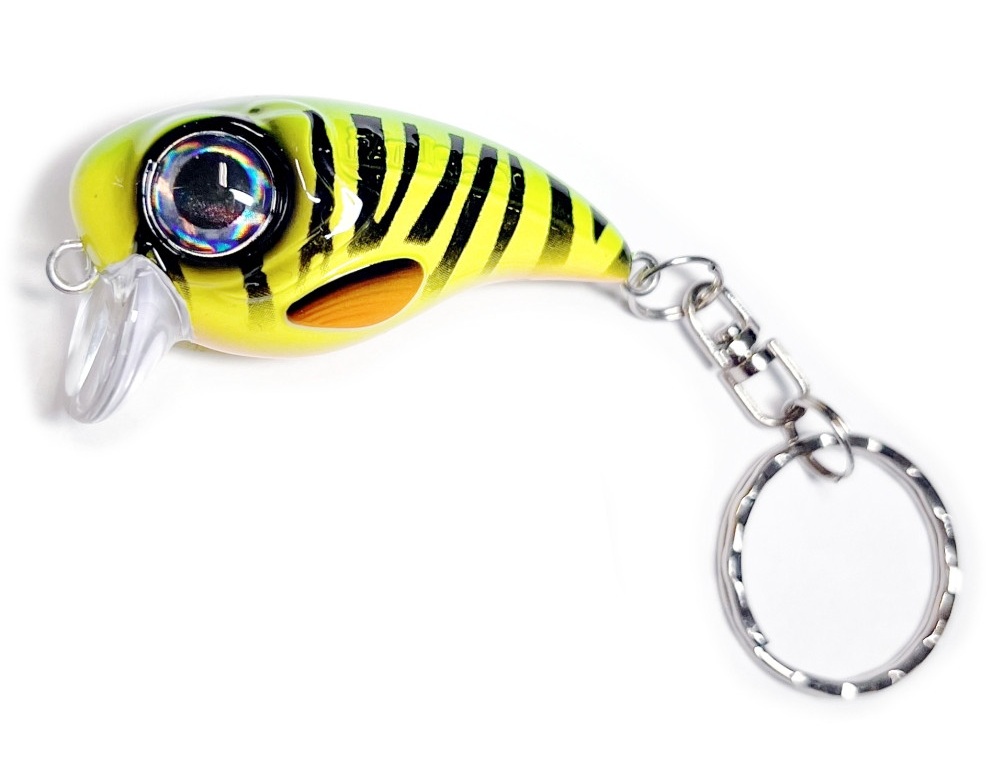 Spro klíčenka key ring fat iris 50 fire tiger