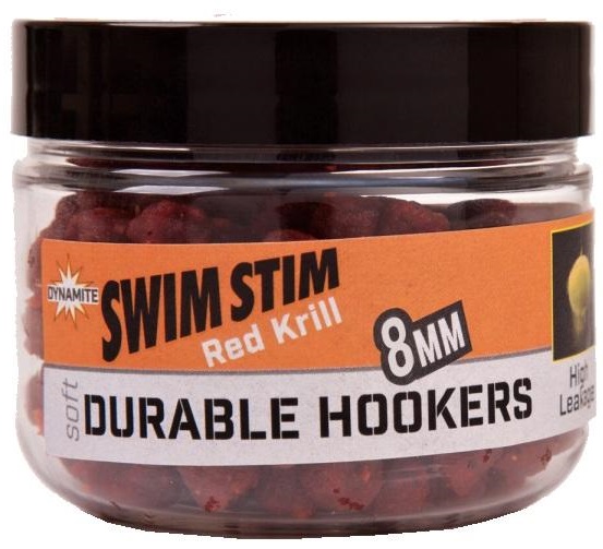 Dynamite baits pelety durable hookers swim stim red krill - 8 mm