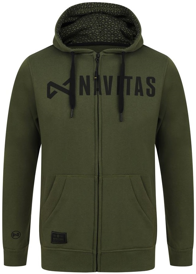 Levně Navitas mikina core zip hoody green - s