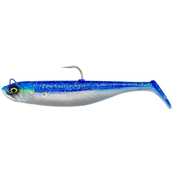 Savage Gear Gumová Nástraha Minnow Sinking Blue Pearl Silver