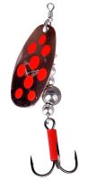 Savage Gear Třpytka Caviar Spinner Cobber Silver-Velikost 3 9,5 g