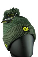 RidgeMonkey Čepice APEarel ThermaPro Waterproof Bobble Hat Green (2)