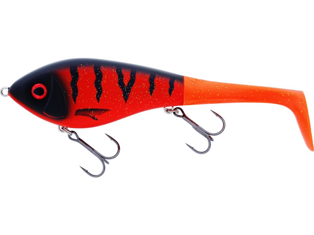 Westin nástraha swim tail fire - 10 cm 34 g