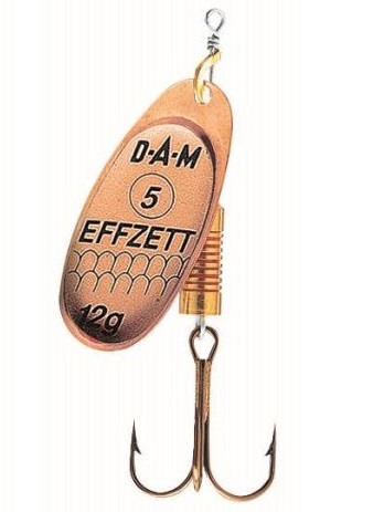 Dam třpytka effzett standard spinner kupfer-velikost 4 hmotnost 10 g