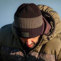 One More Cast Čepice Big Head Beanie - Black Stripe (8)