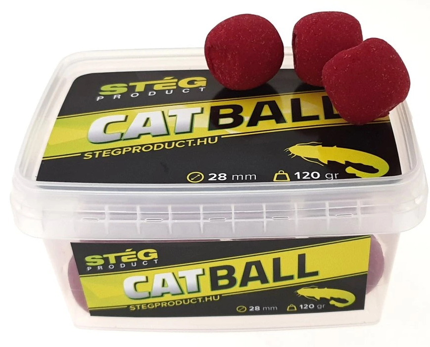 Levně Stég plovoucí boilie cat ball 120 g 28 mm