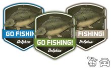 Delphin Vůně Do Auta Go Fishing Carp New Car Modrá