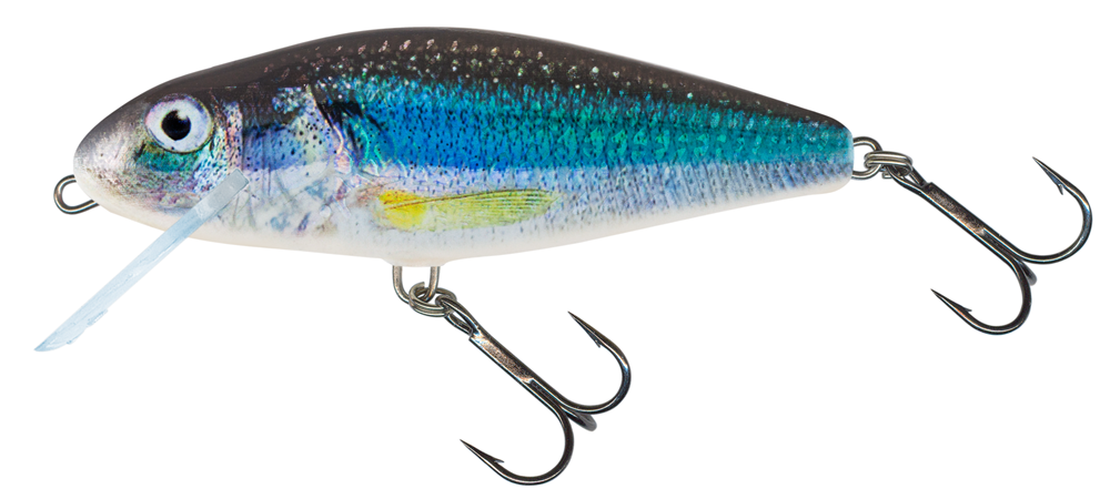 Salmo wobler perch deep runner holo smelt - 8 cm