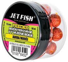 Jet Fish Feeder Boosterované Vyvážené Boilie 60 ml 12 mm