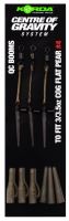 Korda Montáž Centre Of Gravity Boom QC Flat Pear 3 ks