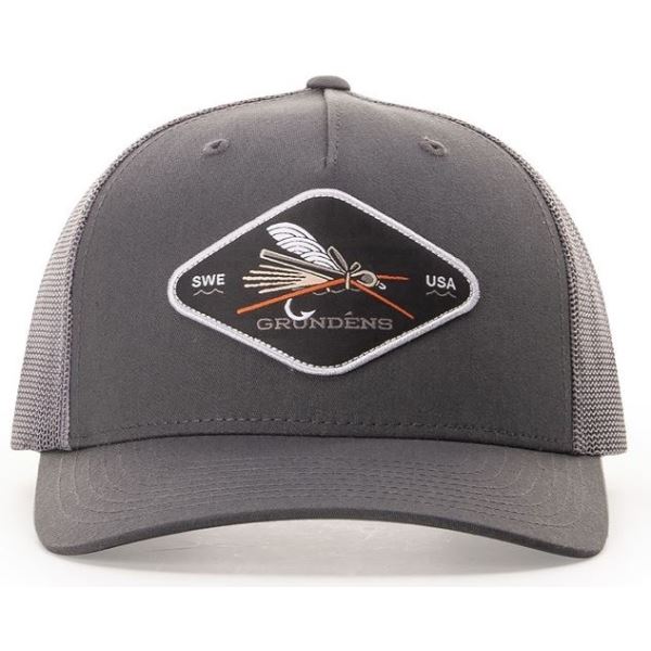 Grundéns Kšiltovka CC Hopper Trucker Charcoal