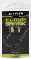 Jet Fish Háčky Curve Shank 10 ks - 6
