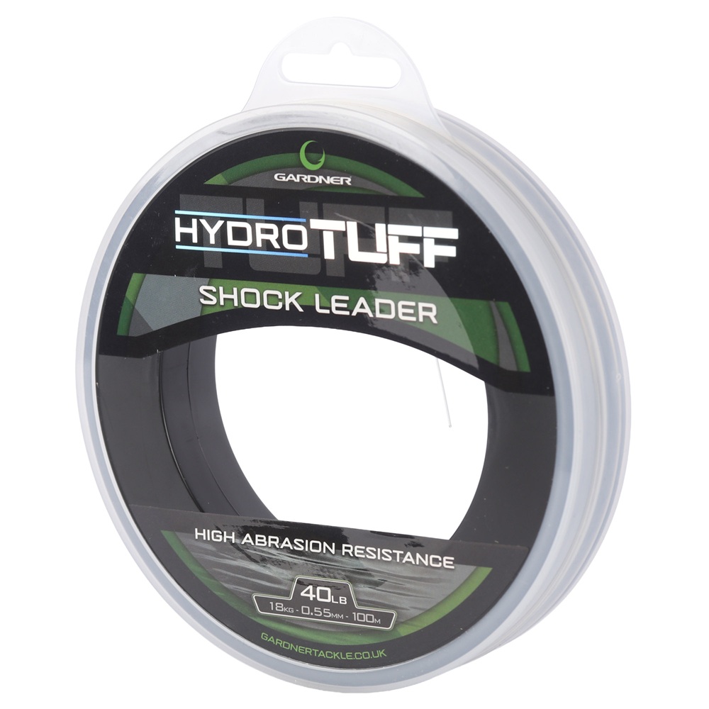 Gardner šokový vlasec hydrotuff shock leader mono 100 m - 50 lb
