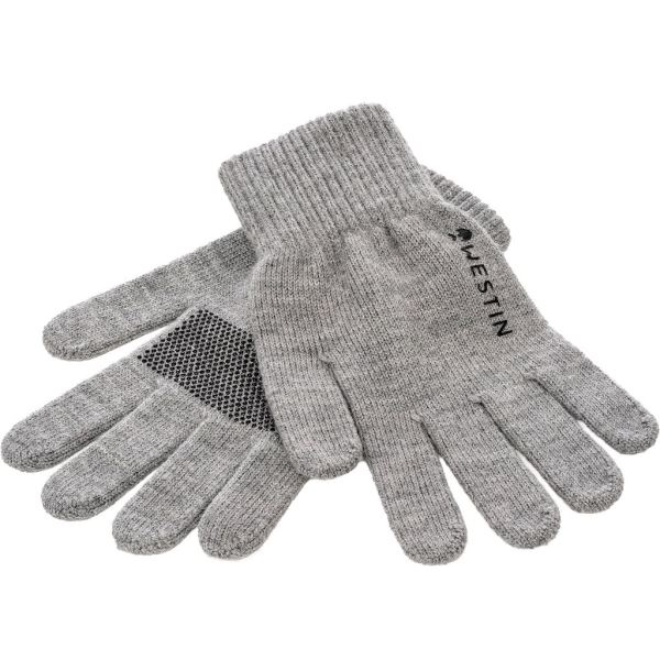 Westin Rukavice Merino Wool Gloves Light Grey Melange