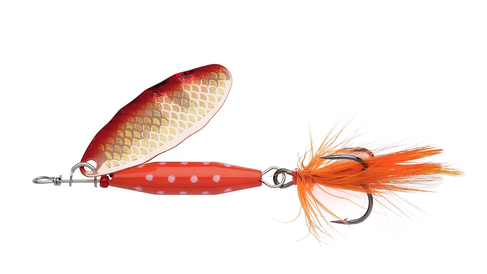Levně Abu garcia třpytka reflex red sinking red flash - 6,5 cm 18 g