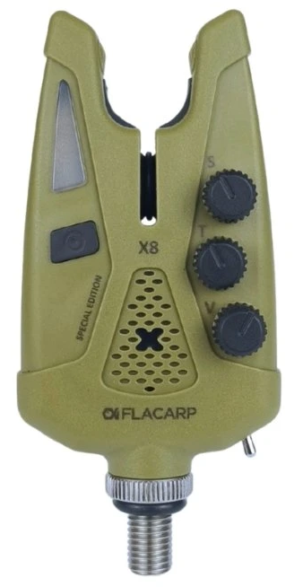 Levně Flacarp signalizátor záběru x8 barevná edice - khaki