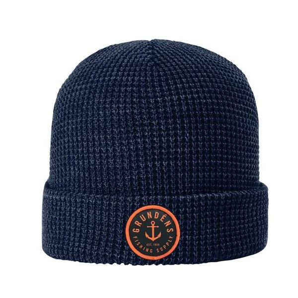 Grundéns Čepice Anchor Waffle Beanie Navy