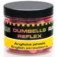 Mivardi Plovoucí Boilies Rapid Dumbells Reflex 70 g 18 mm - Anglická Jahoda