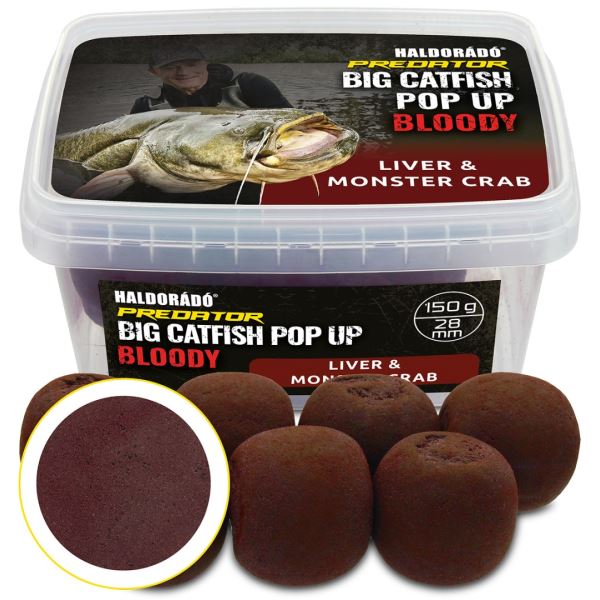 Haldorádó Pop Up Catfish Bloody 200 g 28 mm