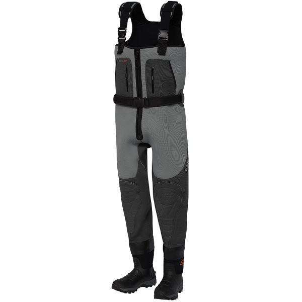 Scierra Brodící Kalhoty Yosemite Neo 5 mm Chest Bootfoot Cleated Grey