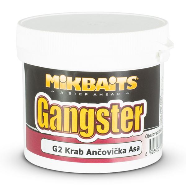 Mikbaits trvanlivé těsto Gangster G2 Krab&Ančovička&Asa 200g